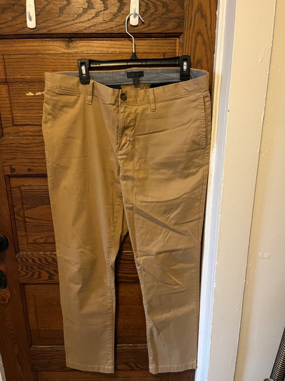 14th & Union Khaki Straight-Leg Chinos - Tan